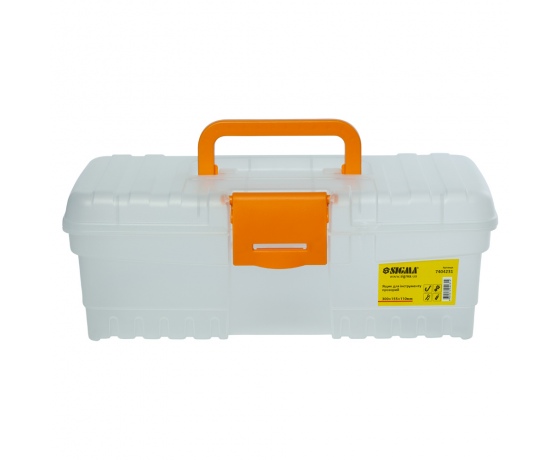 Фото 3 - Ящик для инструмента (прозрачный) 300×155×110мм SIGMA (7404231)