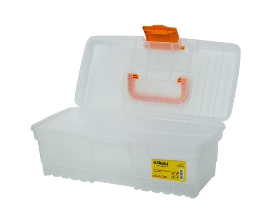 Фото 4 - Ящик для инструмента (прозрачный) 300×155×110мм SIGMA (7404231)