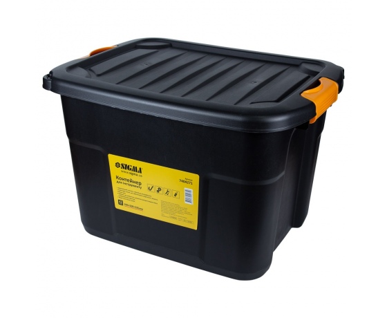 Фото 2 - Контейнер для инструмента 42л 390×500×335мм SIGMA (7404271)