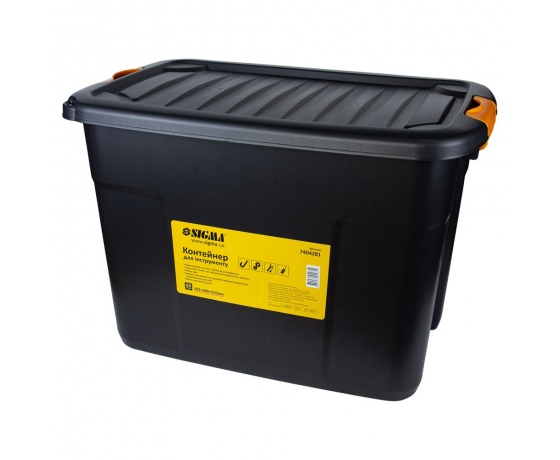 Фото 2 - Контейнер для инструмента 60л 393×600×410мм SIGMA (7404281)