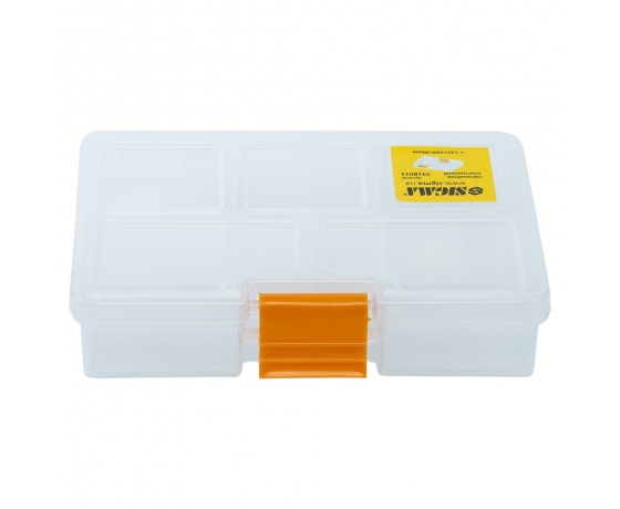 Фото 3 - Органайзер пластиковый (прозрачный) 135×100×30мм SIGMA (7418011)