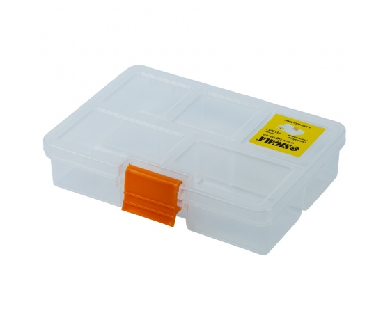 Фото 2 - Органайзер пластиковый (прозрачный) 135×100×30мм SIGMA (7418011)