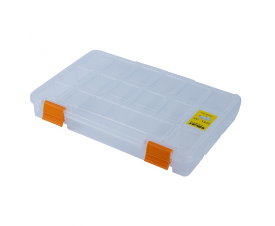 Фото 2 - Органайзер пластиковый (прозрачный) 230×150×33мм SIGMA (7418031)