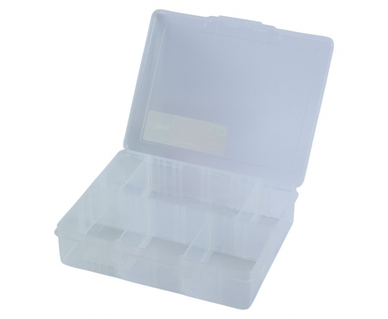 Фото 4 - Органайзер пластиковый прозрачный 6 отсеков 190×160×50мм ULTRA (7417042)