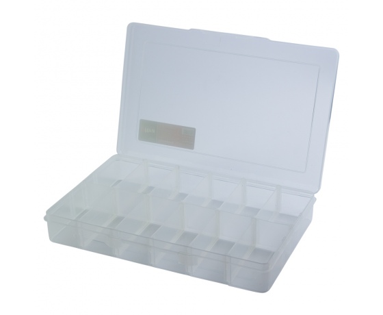 Фото 4 - Органайзер пластиковый прозрачный 12 отсеков 310×200×50мм ULTRA (7417072)