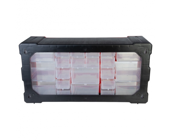 Фото 4 - Органайзер пластиковый вертикальный 22 выдвижных отсека 250×500×160мм ULTRA (7417522)