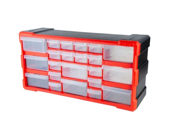 Фото 2 - Органайзер пластиковый вертикальный 22 выдвижных отсека 250×500×160мм ULTRA (7417522)