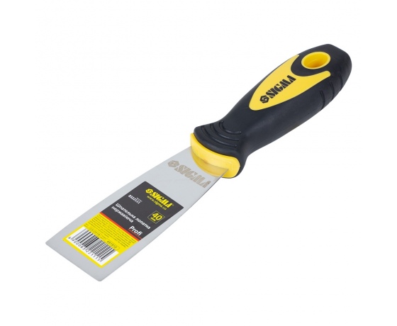 Фото 2 - Шпательная лопатка нержавеющая Profi 40мм SIGMA (8322111)