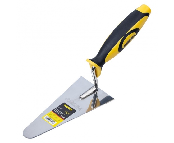 Фото 2 - Кельма нержавеющая шпаклевочная закругленная Profi 160мм×101мм SIGMA (8327011)