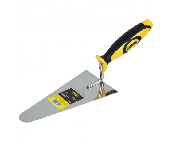 Фото 2 - Кельма нержавеющая шпаклевочная закругленная Profi 200мм×114мм SIGMA (8327021)