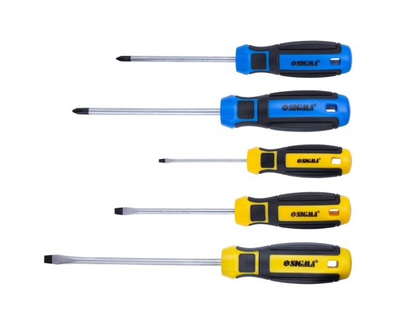 Фото 2 - Набор отверток 5шт CrV Mega SIGMA (4009021)