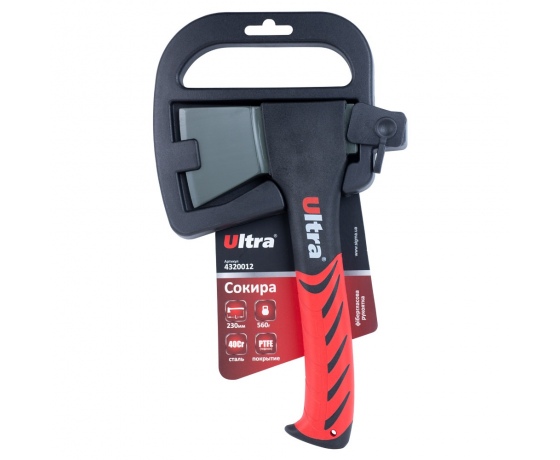 Фото 8 - Топор 560г фиберглассовая ручка 230мм ULTRA (4320012)