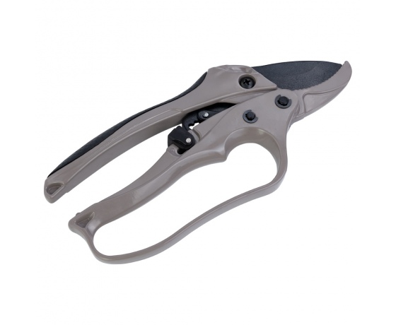 Фото 7 - Секатор с храповым механизмом 205мм нержавеющая сталь FLORA (5021344)