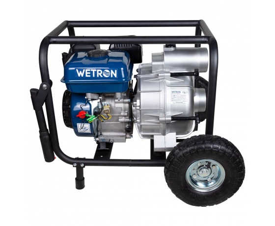 Фото 3 - Мотопомпа 7.5л.с. Hmax 26м Qmax 60м³/ч (4-х тактный) для грязной воды WETRON (772557)