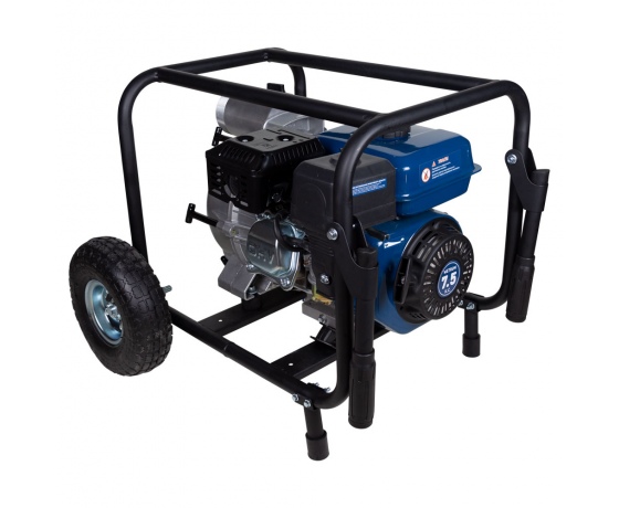 Фото 6 - Мотопомпа 7.5л.с. Hmax 26м Qmax 60м³/ч (4-х тактный) для грязной воды WETRON (772557)