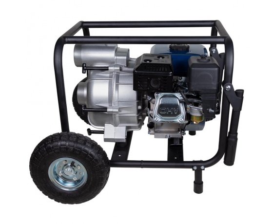 Фото 7 - Мотопомпа 7.5л.с. Hmax 26м Qmax 60м³/ч (4-х тактный) для грязной воды WETRON (772557)