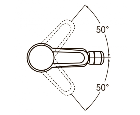 Фото 6 - Смеситель HK Ø35 для биде на гайке AQUATICA (HK-1F130C)