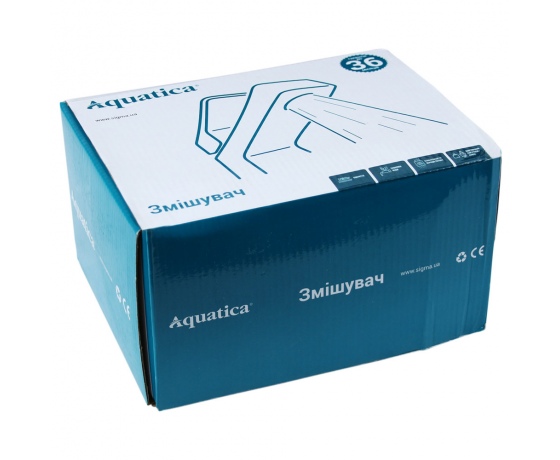 Фото 9 - Смеситель HL Ø35 для ванны гусак прямой 150мм дивертор выносной картриджный AQUATICA (HL-3C130C)