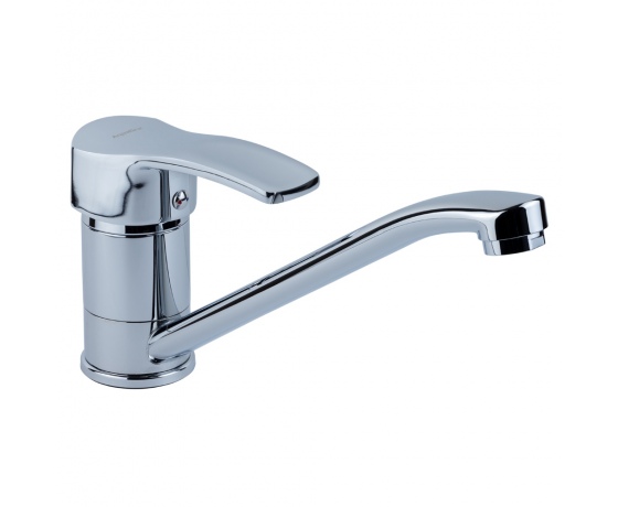 Фото 2 - Смеситель MD Ø40 для кухни гусак прямой 250мм на гайке AQUATICA (MD-1B241C)