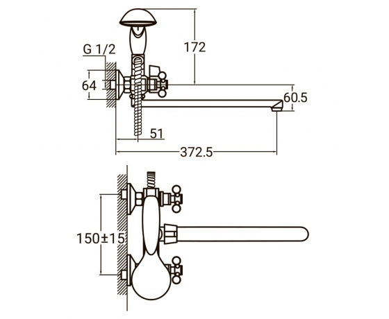 Фото 3 - Смеситель PL 1/2