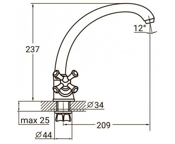 Фото 3 - Смеситель PL 1/2