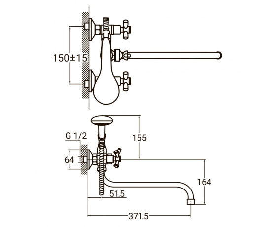 Фото 3 - Смеситель PL 1/2