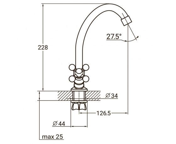 Фото 3 - Смеситель QM 1/2