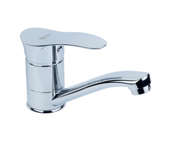 Фото 2 - Смеситель SE Ø40 для кухни гусак прямой 150мм на шпильке TAU (SE-2B145C)