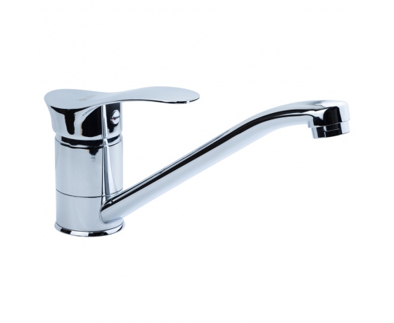 Фото 2 - Смеситель SE Ø40 для кухни гусак прямой 250мм на шпильке TAU (SE-2B245C)