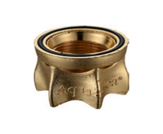 Фото 2 - Гайка крепежная «корона» M28×1.5мм; h 27мм (S41) AQUATICA (XI-2140)