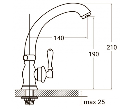 Фото 3 - Смеситель PL 1/2