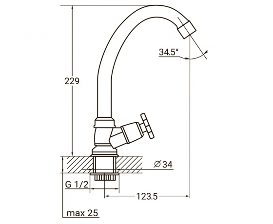 Фото 3 - Смеситель QN 1/2