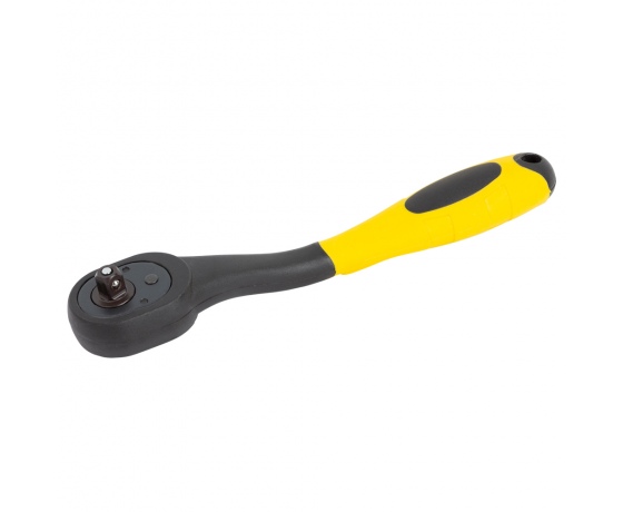 Фото 4 - Ключ-трещотка изогнутая с полипропиленовой ручкой 1/4