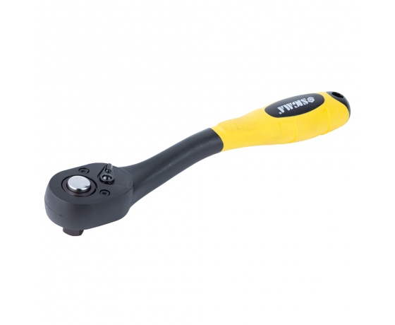 Фото 2 - Ключ-трещотка изогнутая с полипропиленовой ручкой 1/4