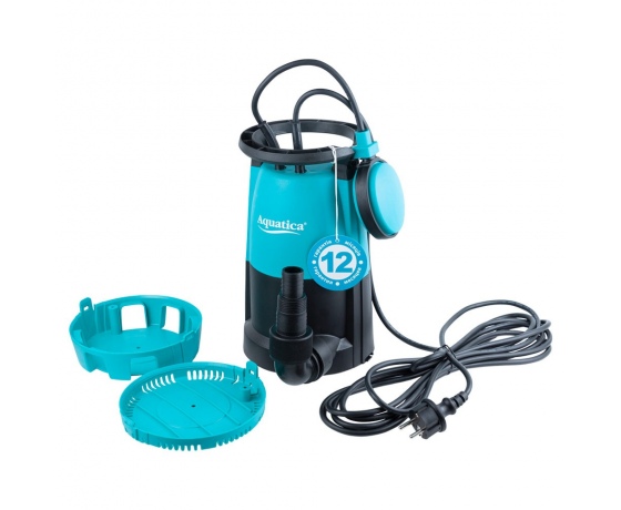 Фото 3 - Насос дренажный садовый 3в1 0.75кВт Hmax 8.5м Qmax 290л/мин AQUATICA (773134)