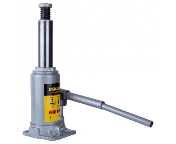 Фото 4 - Домкрат гидравлический бутылочный 10т H 200-385мм Standard SIGMA (6106101)