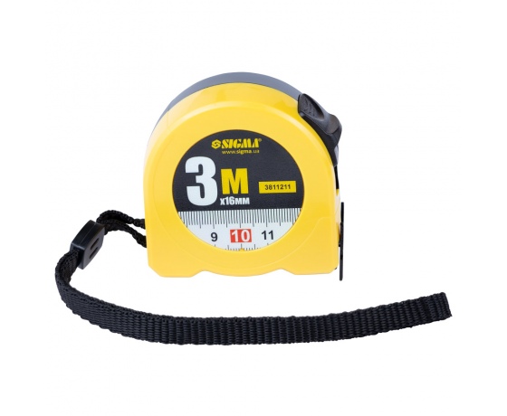Фото 4 - Рулетка Color 3м×16мм SIGMA (3811211)
