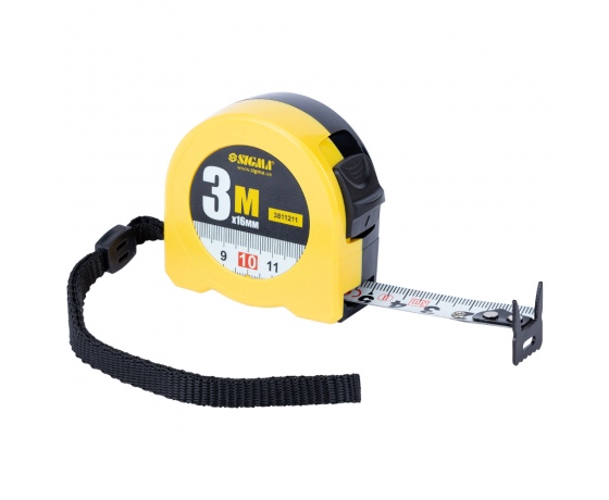 Фото 2 - Рулетка Color 3м×16мм SIGMA (3811211)