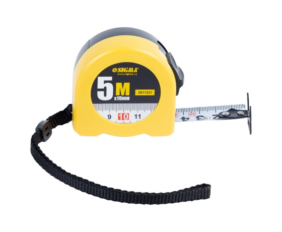 Фото 3 - Рулетка Color 5м×19мм SIGMA (3811221)
