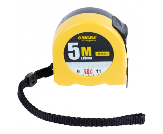 Фото 4 - Рулетка Color 5м×19мм SIGMA (3811221)