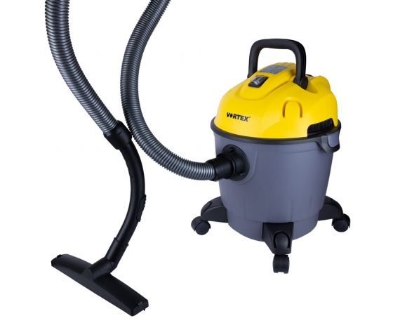 Фото 6 - Пылесос строительный 1200Вт 1.5м3/мин 15.5КПа пластиковый бак 18л VORTEX (5346233)