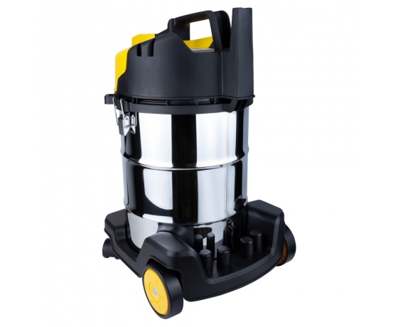 Фото 4 - Пылесос строительный 1400Вт 3.2м3/мин 22КПа нержавеющий бак 30л VORTEX (5346483)