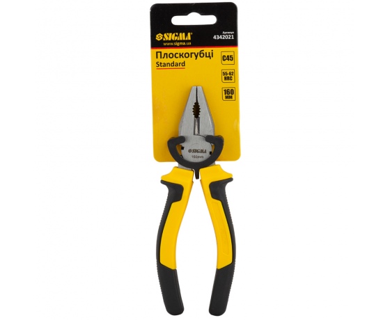 Фото 4 - Плоскогубцы 160мм Standard SIGMA (4342021)