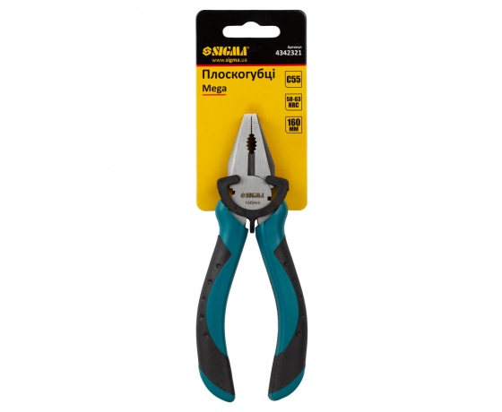 Фото 4 - Плоскогубцы 160мм Mega SIGMA (4342321)