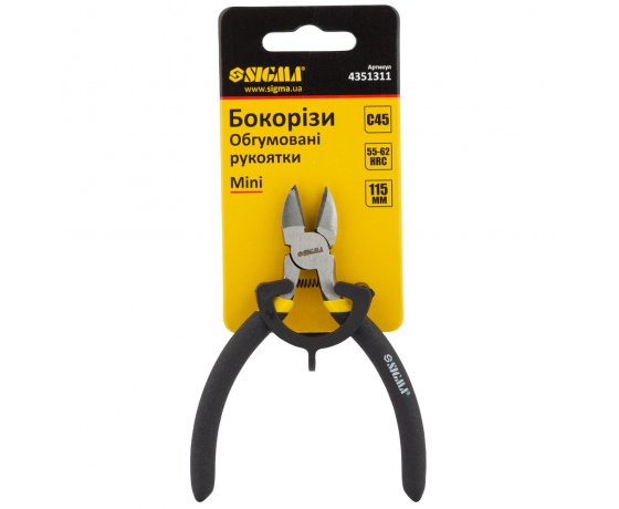 Фото 4 - Бокорезы 115мм обрезиненные рукоятки Mini SIGMA (4351311)