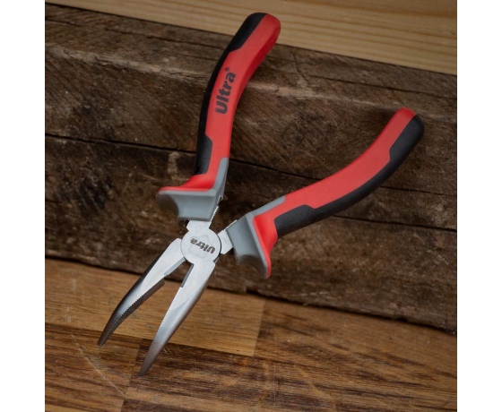 Фото 7 - Длинногубцы изогнутые 160мм CrV Profi ULTRA (4356922)