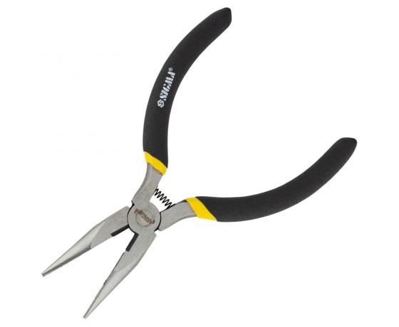 Фото 2 - Длинногубцы прямые 125мм обрезиненные рукоятки Mini SIGMA (4357311)