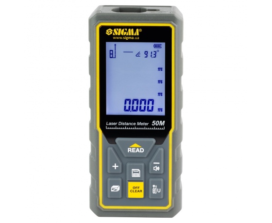 Фото 2 - Дальномер лазерный 50м SIGMA (3727411)