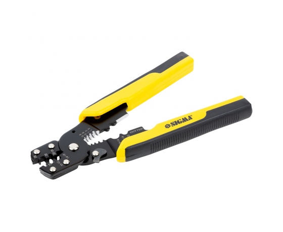 Фото 8 - Клещи для опрессовки неизолированных клемм 0.5-6.0мм² универсальные 185мм SIGMA (4372491)