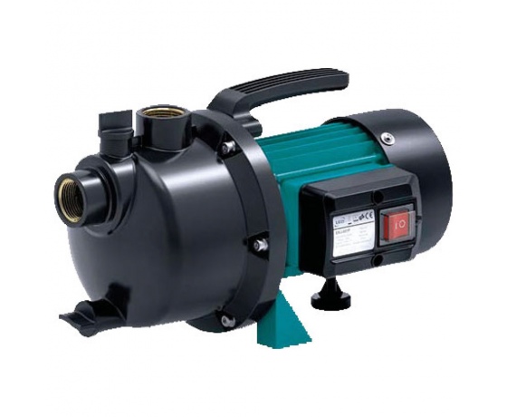 Фото 2 - Насос центробежный самовсасывающий 0.6кВт Hmax 35м Qmax 50л/мин пластик LEO (775306)